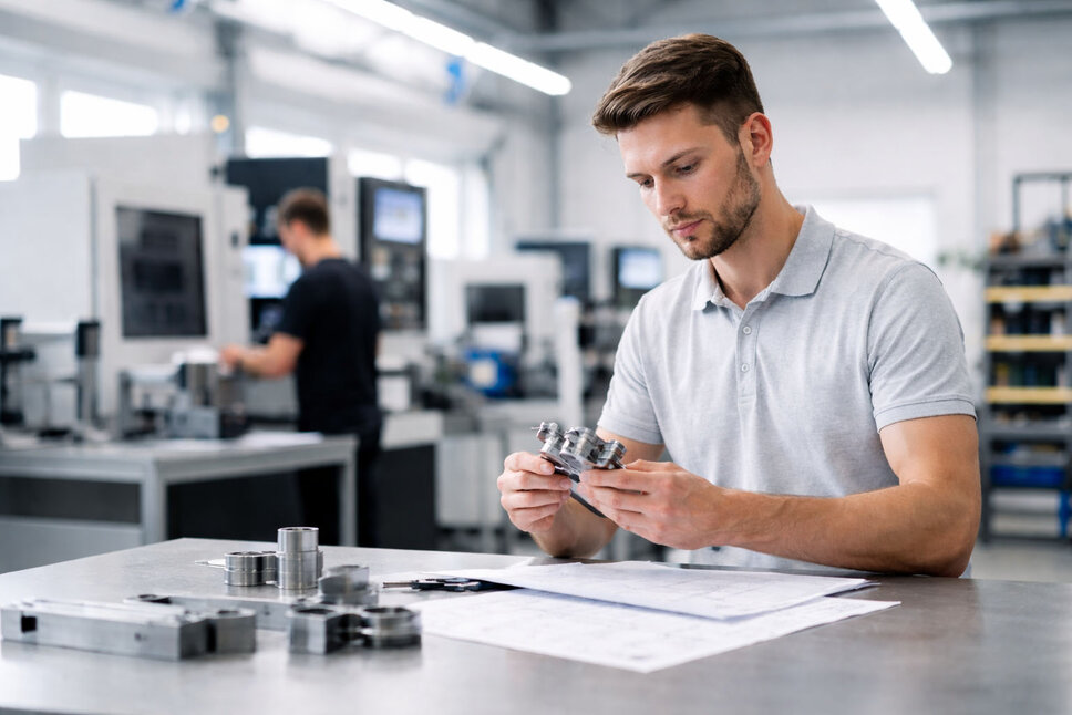 Modern manufacturing with a focus on resource efficiency and sustainable processes in toolmaking